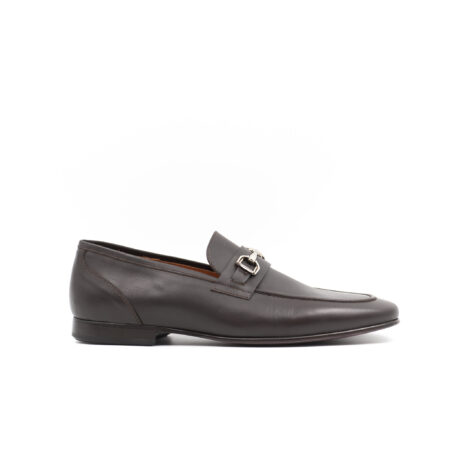 Horsebit Loafer in Brown Calf